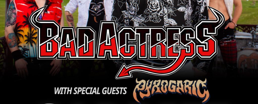 BAD ACTRESS AT FUEL CARDIFF BANNER