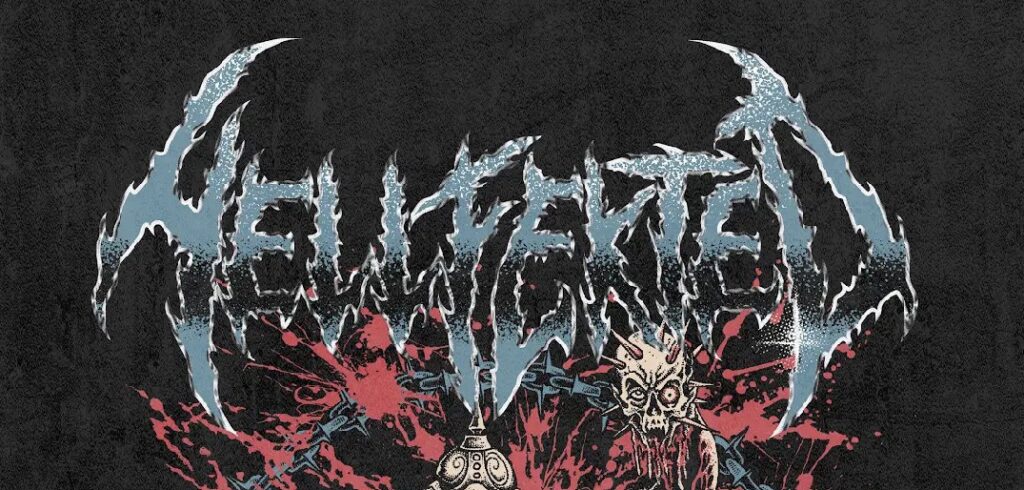 HELLFEKTED - EXAUST - MARTYR AT FUEL CARDIFF BANNER