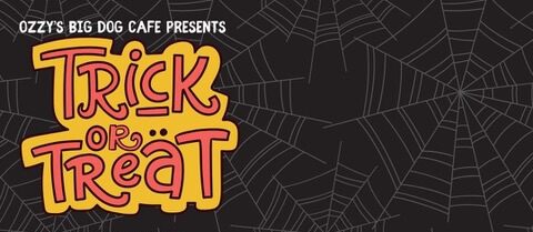 OZZYS CAFE - TRICK OR TREAT - FUEL CARDIFF BANNER